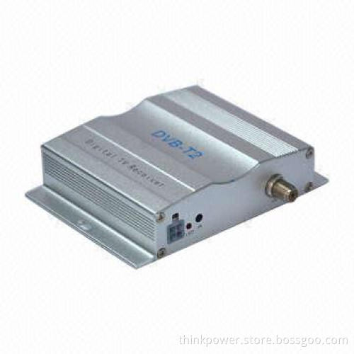 DVB-T2 Car TV Receiver, Supports OSD, 75 Ohms Output Resistance